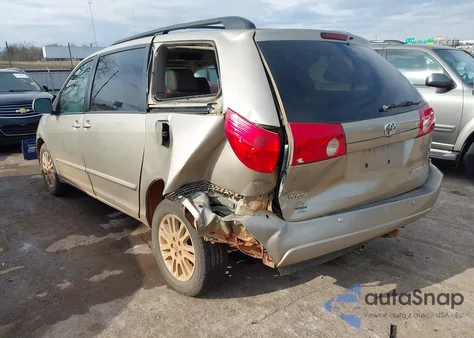 2008 Toyota Sienna Xle z USA, uszkodzony, nr VIN 5TDZK22C38S199378